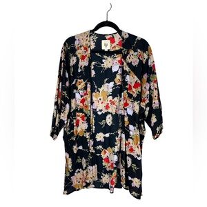 Billabong Boho Floral Kimono Sz small
